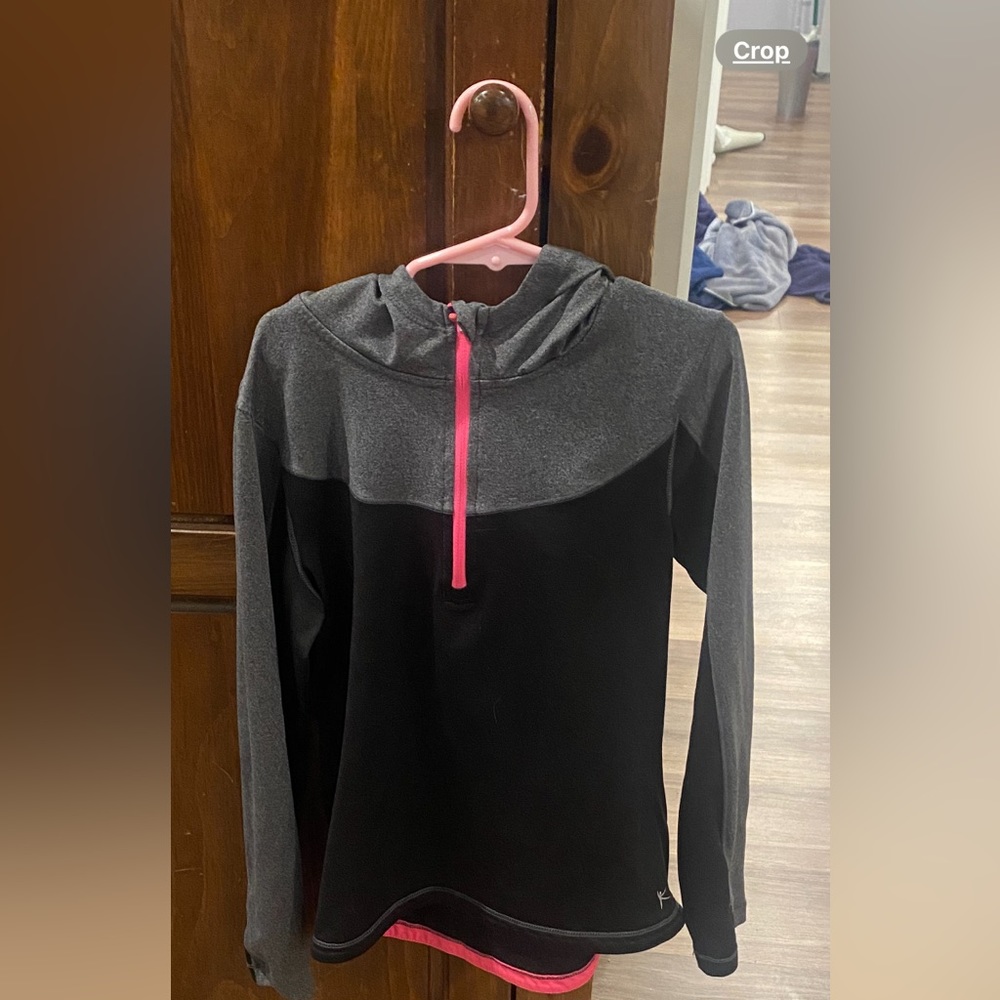 Kids athletic  hooded top